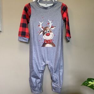 *NWT* Baby 12 Month Christmas Romper